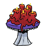 Mushroom Candle
